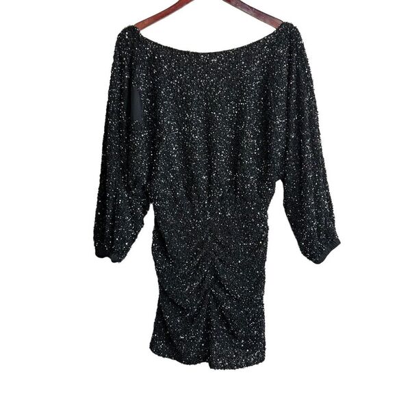 ba&sh Dress Womens Small Black Cocktail Party - Picture 2 of 12